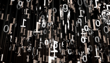 Digital Background (3d rendering)の写真素材