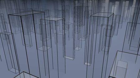 Abstract City Background, useful for many Applications