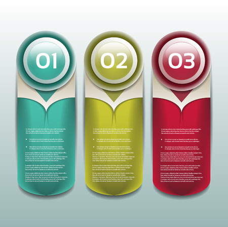 Vector Progress Background   Product Choice or Version のイラスト素材