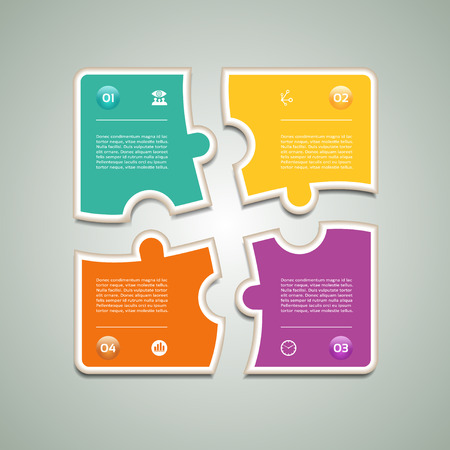 Vector Progress Background   Product Choice or Version  のイラスト素材