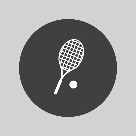 tennis iconのイラスト素材