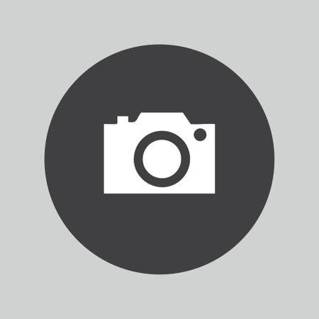 camera iconのイラスト素材