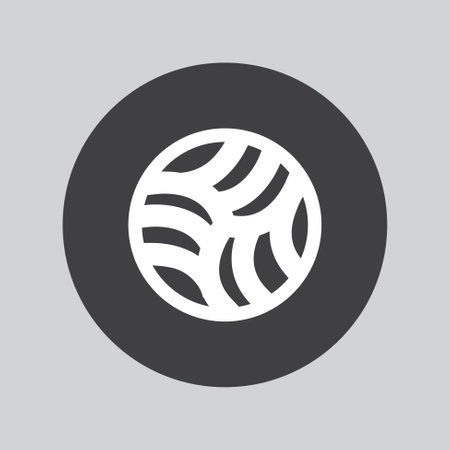 volleyball iconのイラスト素材