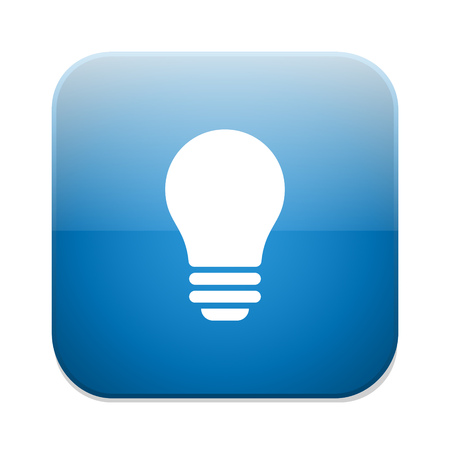 Light lamp sign icon. Idea symbolのイラスト素材