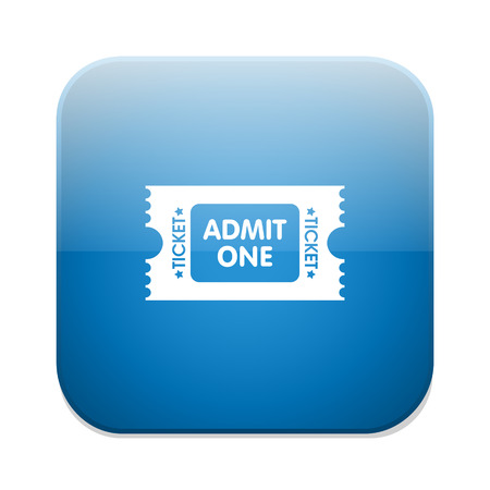 Admit one iconのイラスト素材