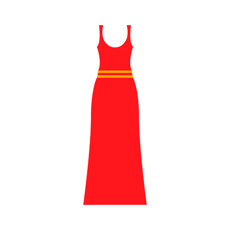 woman dress illustrationのイラスト素材