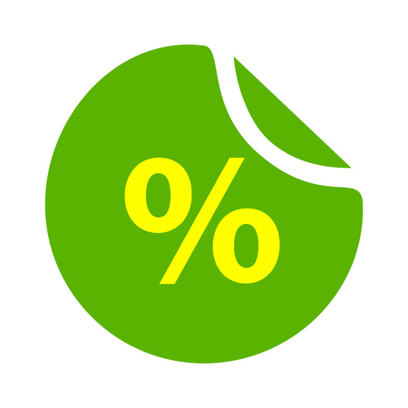 Discount percent iconのイラスト素材