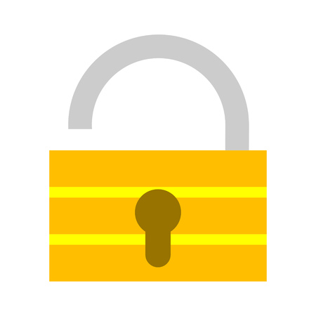 Lock icon - security padlockのイラスト素材