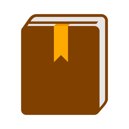 book icon, vector education book - book library, education iconのイラスト素材