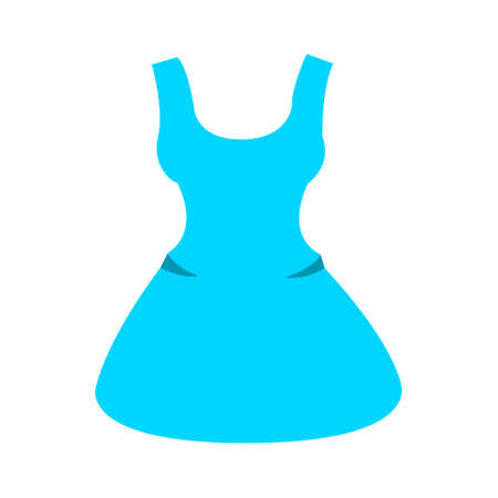 vector elegant dress template, design fashion woman illustration - beautiful women silhouetteのイラスト素材