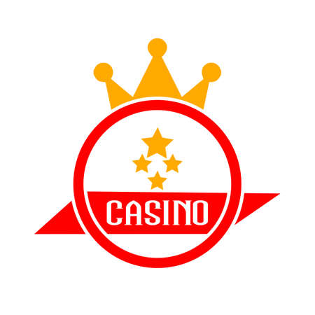Casino sign icon.のイラスト素材
