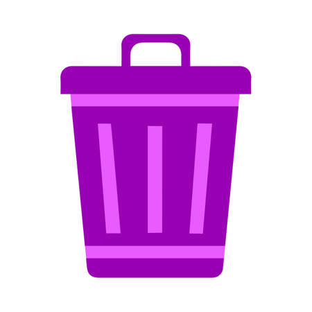 trash iconのイラスト素材