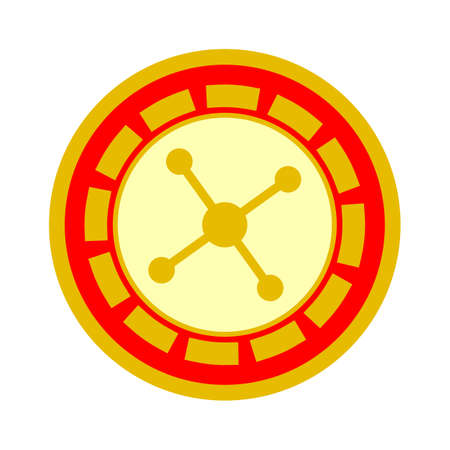 roulette buttonのイラスト素材