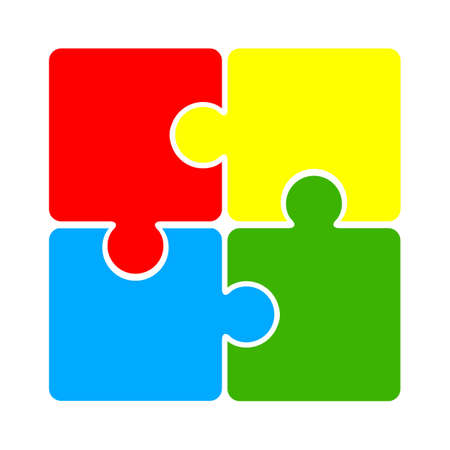 puzzle iconのイラスト素材