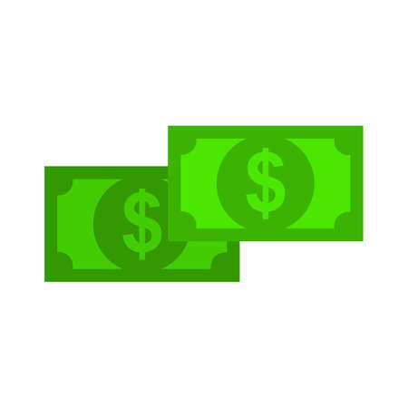 dollar bill iconのイラスト素材
