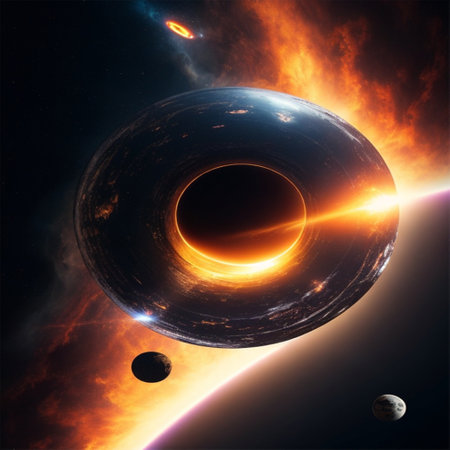 Planets and galaxy in space. Elements of this image furnished by NASA