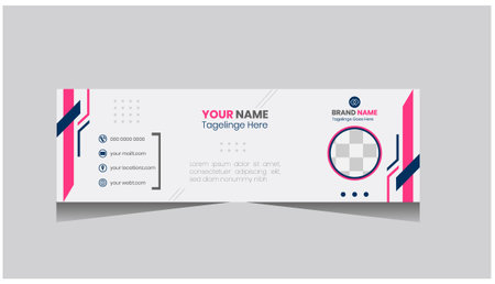 Modern business banner template, can be used for web and print.のイラスト素材
