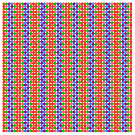 abstract background with a pattern of colored squares on a white backgroundのイラスト素材