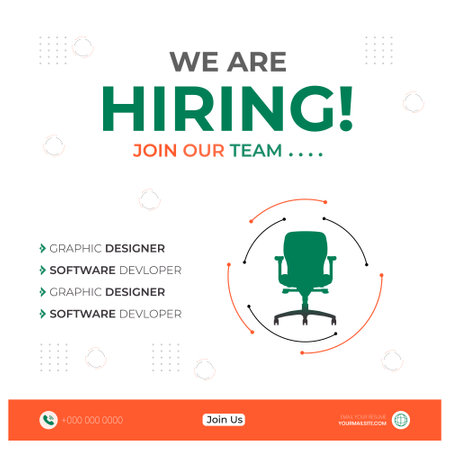 We are Hiring Join Our Team, Unlock Your Potential with Us!, Career Opportunities Await, Be a Part of Our Success Story!, Calling All Innovators, Join Our Growing Team Today!のイラスト素材