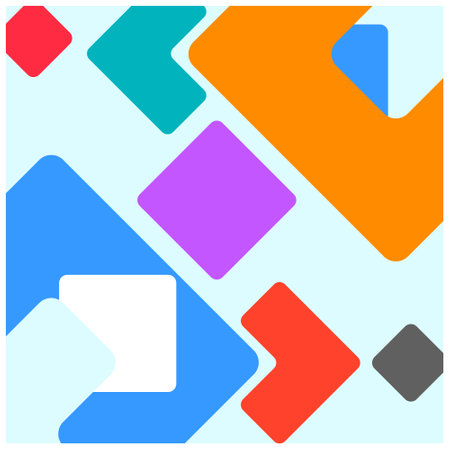 Colorful geometric pattern. Seamless background. Vector illustration.のイラスト素材