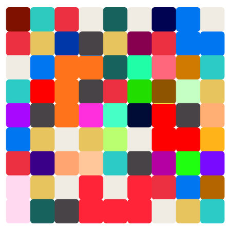 Colorful abstract background with squares and rectangles. Vector illustration.のイラスト素材