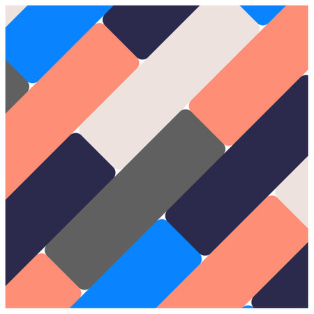 Geometric seamless pattern with rectangles and squares. Vector illustration.