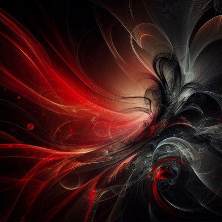 Abstract fractal. Fractal art background for creative design. Decoration for wallpaper, desktop, poster, cover booklet. Print for clothes, t-shirt. Creative illustration for designの素材