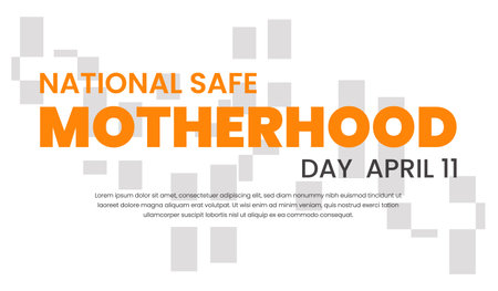 National Mother's Day typography poster. Vector illustration EPS10.のイラスト素材