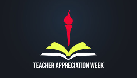 Teaching Minds, Touching Hearts, Thank You, Teachersのイラスト素材