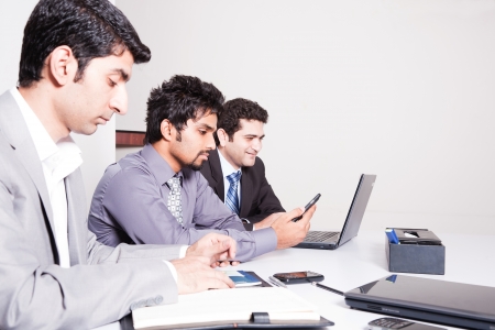 businessmen in meeting の写真素材