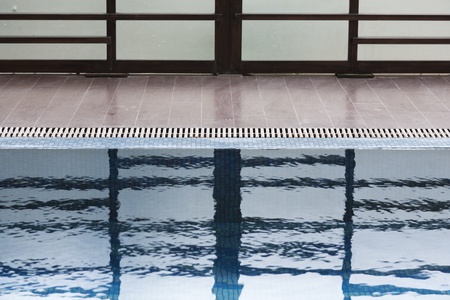 swimming pool in a luxury house