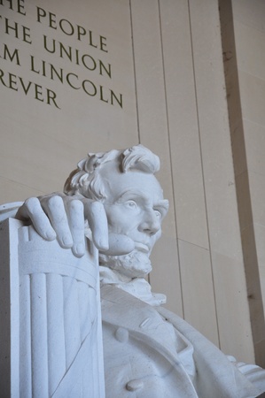 Abraham Lincoln Memorial, Washingtonのeditorial素材