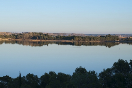 Reflects in the lake の写真素材
