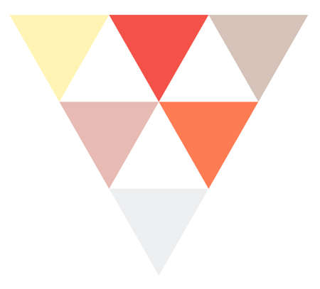 Simple Triangle Designのイラスト素材