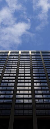 skyscraper side view