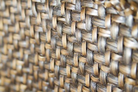 macro shot of weave material