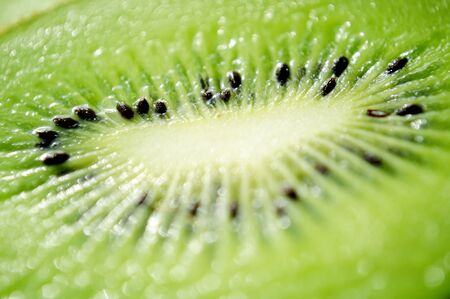 close up of kiwi fruitの写真素材