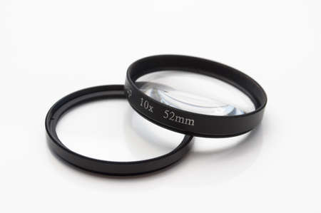 close up of lens filtersの写真素材