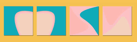 pink and blue template background