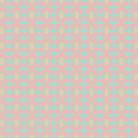 vintage with color pastel seamless pattern free vectorのイラスト素材