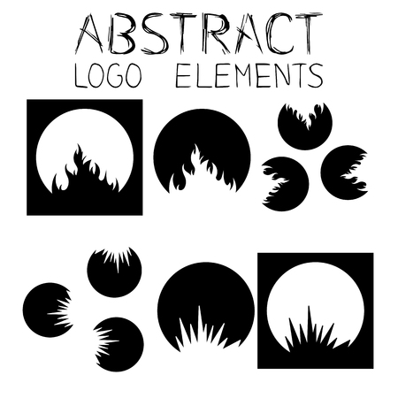Abstract symbol. Fire Emblem. Crack Signのイラスト素材