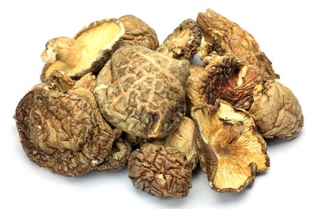 This is called dried shiitake with Japanese food.の写真素材