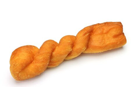 This is a twist doughnut   I took it in a white background 