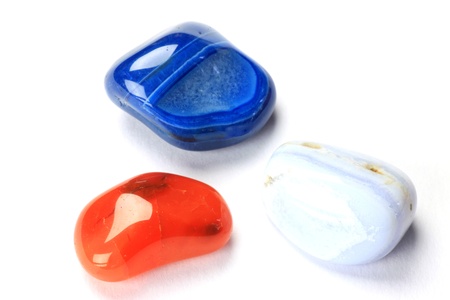 power stone in a white background の写真素材