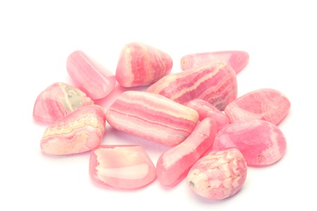 This is rhodochrosite of the natural stone.の写真素材