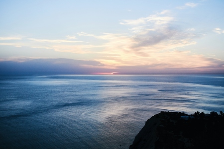 Es Vedra at sunset, Ibiza, Spainの写真素材