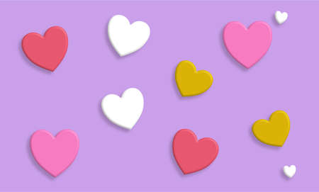 happy san valentin day, illustration