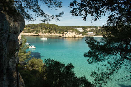 Beach in Menorca, balearic islands, Spain, natureの写真素材
