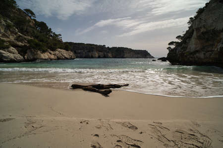 Beach in Menorca, balearic islands, Spain, natureの写真素材
