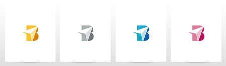 Arrowhead On Letter Logo Design Bのイラスト素材